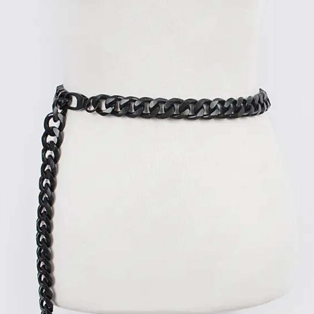 Black Chain Belt